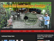 Tablet Screenshot of nashvillelandscapedesign.com